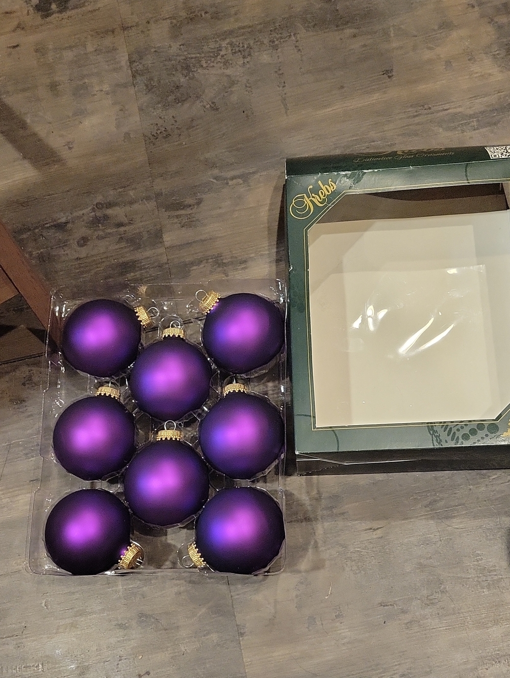 Krebs Purple Magic Velvet 2 5/8 " 8 Pack Like New